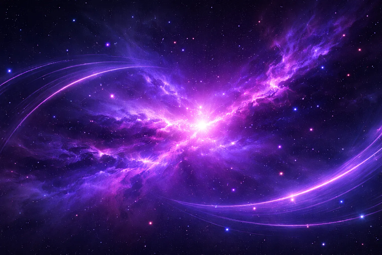 Decorative galaxy background